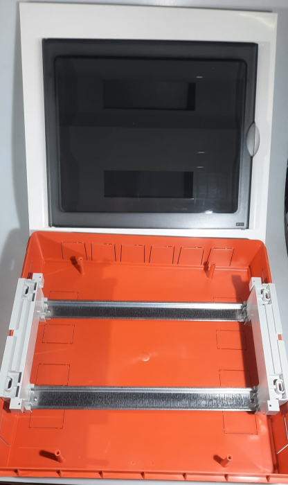 Tablou electric 36 module (2x18 module) incastrat Elettrocanali cu usa fumurie 430x410mm IP40 [6]