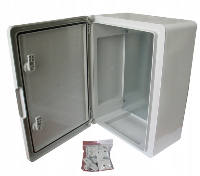 Tablou electric 400x300x220mm cu contrapanou rezistent UV IP65 IK10 fara halogen [3]
