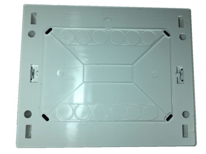 Tablou electric aplicat 12 module plastic 275x225x95mm cu usa fumurie deschidere laterala IP40 [7]