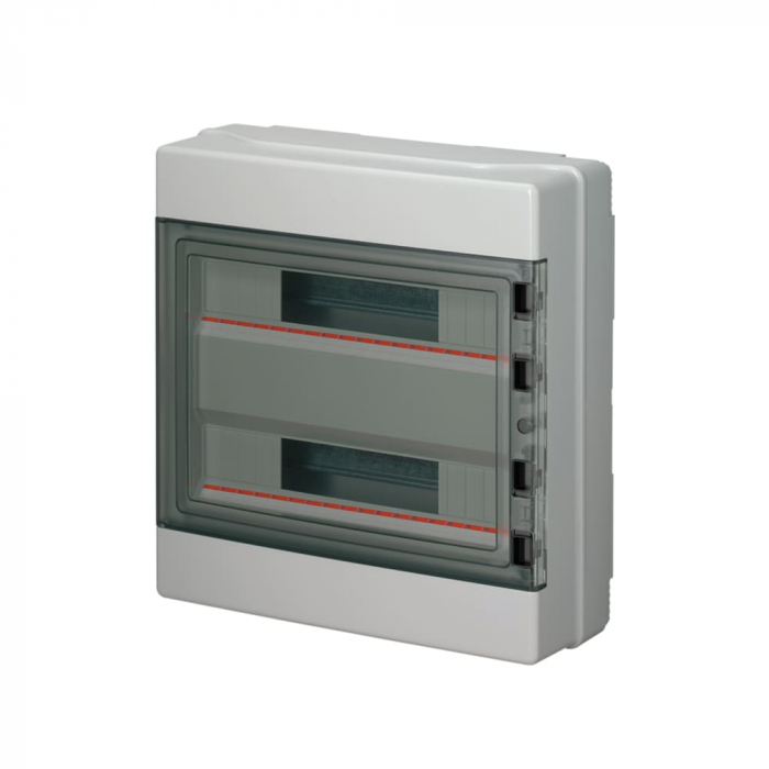 Tablou electric aplicat Elettrocanali 36 module (2x18 module) 400x400mm IP65 [1]