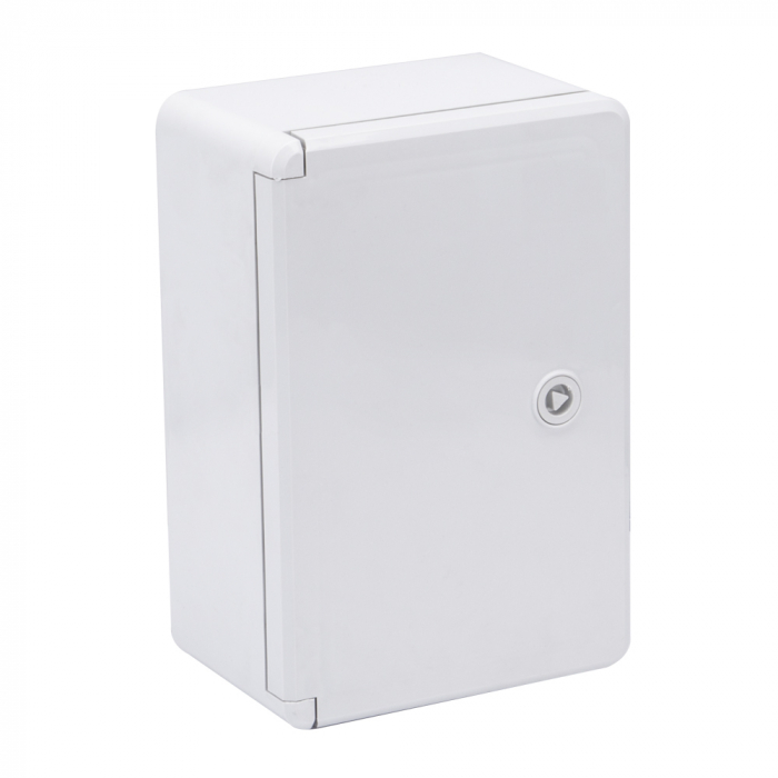 Tablou electric cutie plastic ABS panou 300x200mm cu contrapanou rezistenta UV IP65 IK10 [1]