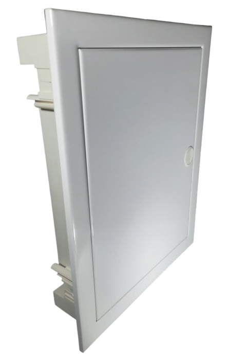 Tablou electric incastrat 24+4 module usa metalica 2 randuri la 850º C IP40 [3]