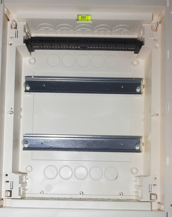 Tablou electric incastrat 24+4 module usa metalica 2 randuri la 850º C IP40 [6]