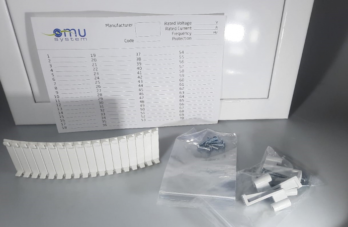 Tablou electric incastrat 36+6 module usa metalica 3 randuri la 850º C IP40 [14]