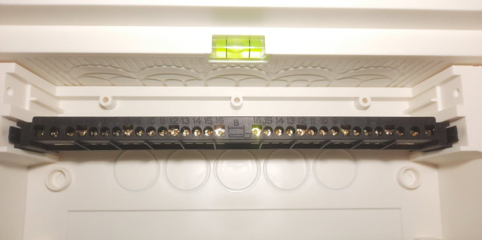 Tablou electric incastrat 36+6 module usa metalica 3 randuri la 850º C IP40 [10]