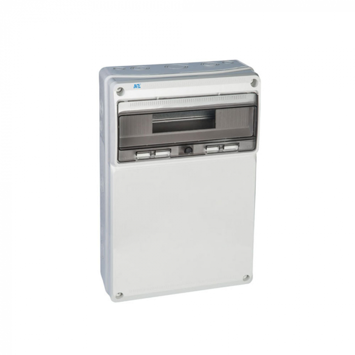 Tablou neechipat ABS 16 module usa de vizitare transparenta 506x330x155mm IP65 IK08 [3]