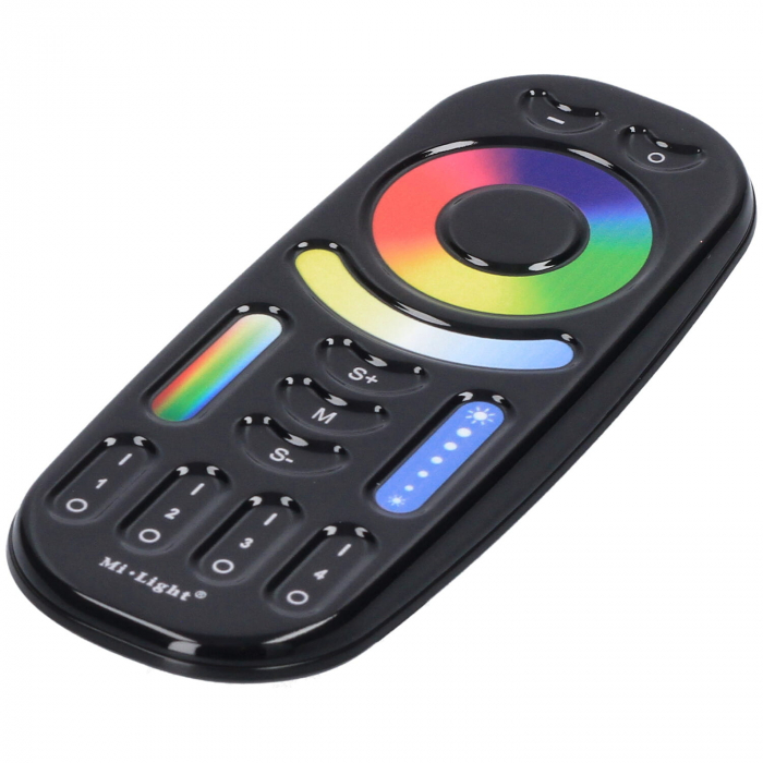 Telecomandă Mi-Light MiBoxer Group Control RGB+CCT LED grup 4 zone full color FUT092B neagra [1]