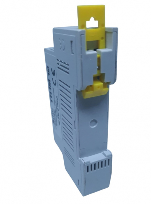 Termostat pe sina 1 modul contact NO pentru racire ventilare control ventilator -10-+80°C 10(2)A [3]