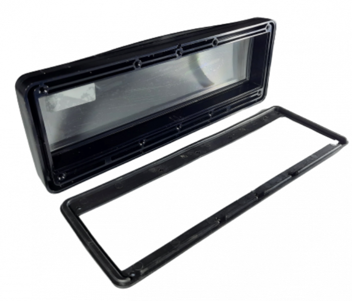 Usa de vizitare fumurie 13 module 253x97mm cu garnitura IP54 [6]