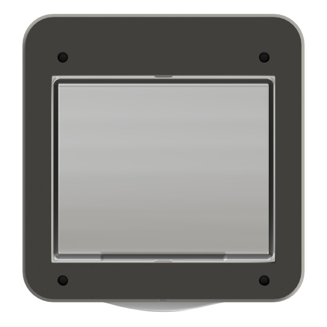 Usa vizitare 4 module fumurie pentru tablouri electrice 92x97mm IP54 [4]