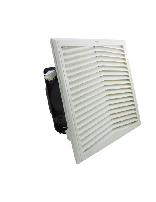 Ventilator cu filtru pentru tablouri electrice 255x255mm 60W 706m3 230V IP54 [5]