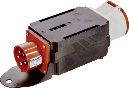 Prelungitoare - Adaptor trifazic industrial MIXO IP44 intrare 5 poli 32A iesire 5 poli 16A