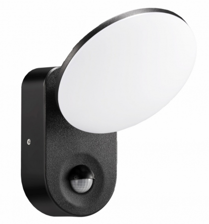 Aplice si plafoniere - Aplică de exterior 15W 1100lm 4000K lumină naturală IP65 cu senzor de mișcare, distanță de detecție maxim 9m