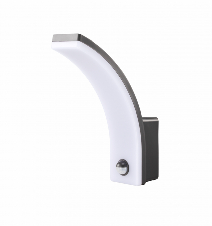 Lampi - Aplică de exterior 20W 1700lm 4000K lumină naturală IP65 cu senzor de mișcare, distanță de detecție maxim 9m, garanție 5 ani
