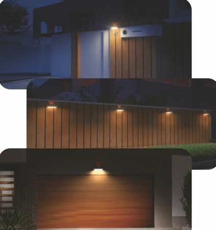 Aplică de exterior 3W 350lm 4000K IP65 felinar solar de perete culoare neagră ABS + PC detectie 140°x70° pana la 6 metri, baterie  18650, 3.7V, 1200mAh, 4.44Wh [2]