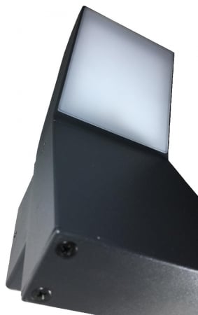 Aplica perete pentru exterior led Clark 12W 4000K 550lm 230x165mm IP54 [6]