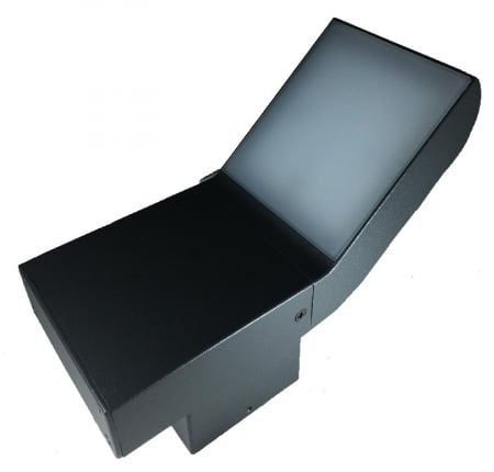 Aplica perete pentru exterior led Clark 12W 4000K 550lm 230x165mm IP54 [2]