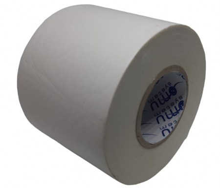 Banda izolatoarea lata alba PVC ignifug 20m x 50mm [1]