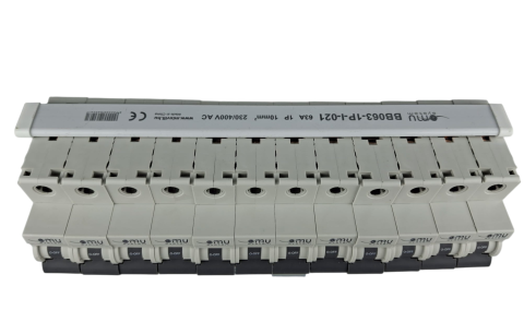 Bara Pieptene busbar OMU SYSTEM 1 pol 63A izolata 210mm 10mm² tip pini , 12 module pentru conexiuni electrice 230/400V AC [7]