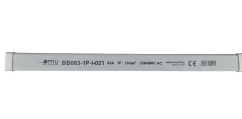 Bara Pieptene busbar OMU SYSTEM 1 pol 63A izolata 210mm 10mm² tip pini , 12 module pentru conexiuni electrice 230/400V AC [4]