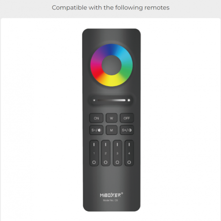 Bec Miboxer Mi-Light E27 9W RGB+CCT 107lm/W 960lm 137x74mm 16 milioane de culori, temperatura de culoare reglabila, intensitatea luminii ajustabila, control pana la 30 de metri 2.4 GHz [6]