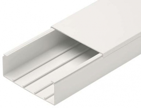 Trasee electrice - Canal cablu jgheab pat PVC 100x40mm 2 metri tehnopolimer IP40 IK06 Elettrocanali