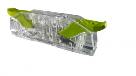 Clema conectare 2 fire 0.2-4mm² cupru litat/flexibil si masiv/solid 400V 32A, transparenta tip push-in [6]