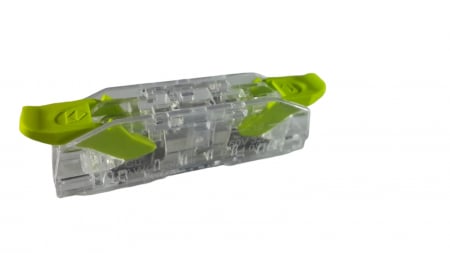 Clema conectare 2 fire 0.2-4mm² cupru litat/flexibil si masiv/solid 400V 32A, transparenta tip push-in [8]