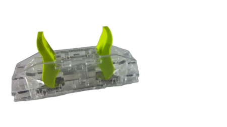 Clema conectare 2 fire 0.2-4mm² cupru litat/flexibil si masiv/solid 400V 32A, transparenta tip push-in [7]