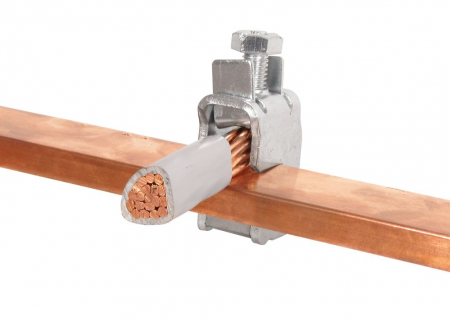 Clema conector conductor 16-120mm² la bara de cupru cu grosimea de 10mm 344A [2]