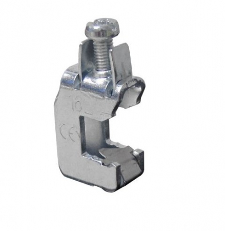 Cleme diverse - Clema conector conductor 16-120mm² la bara de cupru cu grosimea de 10mm 344A