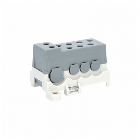 Clema de distributie 250A 1 x 10-95 mm² si 7 x 2,5-50mm² montare sina sau surub [1]