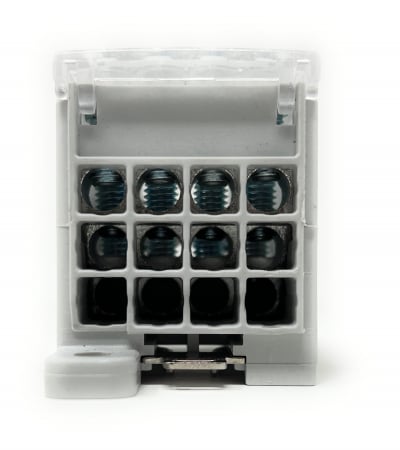 Clema pe sina bloc de distribuție a fazelor PVB 160-12 160A 1x16-95mm² + 6x2,5-35mm² Cu-Al 1000V AC / DC [3]