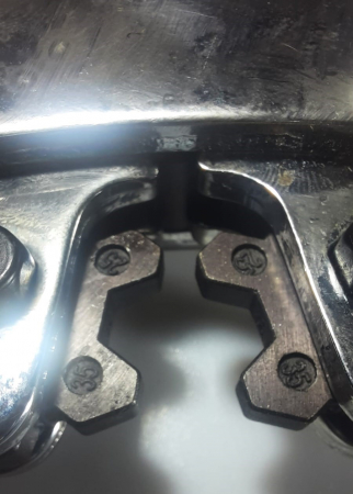 Cleste manual pentru sertizare papuci electrici 6-50mm² 390mm bacuri reglabile [3]