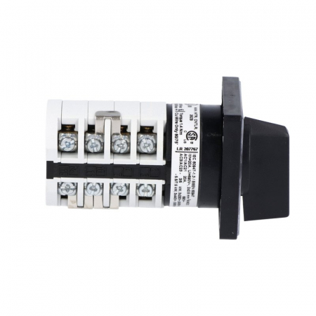 Comutator stea-triunghi 12A 4kW 3 poli pornire motor  industrial cu came PACO rotativ IP40 48x48mm [4]