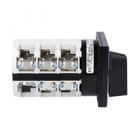 Comutator 125A 37kW 3 poli 1-0-2 IP40 rotativ inversor de sens motor  90x90mm [2]