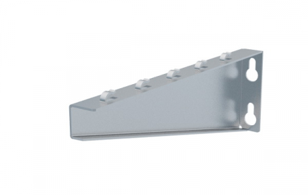 Canal cablu metalic din sarma - Consolă 300x100mm NZM300 electro-galvanizată suport pentru prindere canal cablu din sârmă mesh 300mm, susținere maxim 120 kg