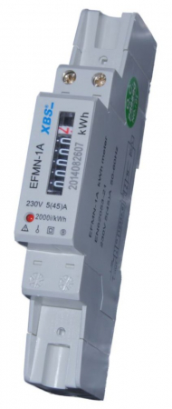 Alte aparataje - Contor monofazic cu afisaj analog 45A IP51 montaj pe sina