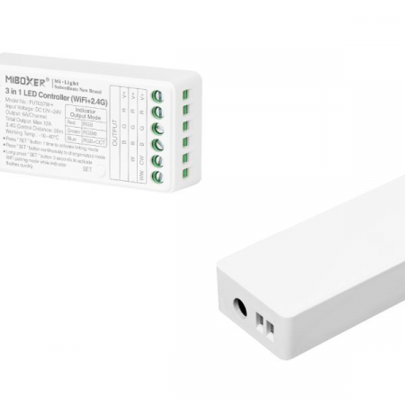 Controler de zonă cu LED Mi-Light MiBoxer Group Control 3 în 1 Tuya Wi-fi DIM+RGB RGBW RGB+CCT FUT037W+ [2]