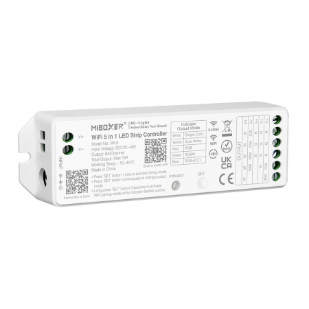 Controler de zonă Mi-Light WL5 MiBoxer Group Control 5 în 1 Wi-Fi DIM+WW+CW/RGB/RGBW/RGB+CCT [2]
