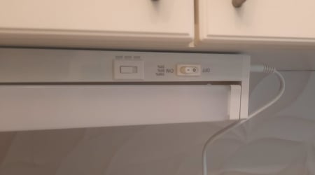 Corp de iluminat 16W 1600lm 120cm pentru mobila cu partea lumioasa reglabila 170° si tipul de lumina reglabil CCT [3]