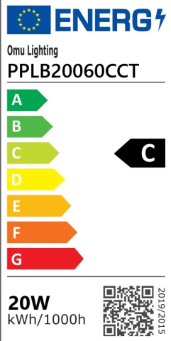 Corp LED 20W 600x80mm CCT temperatura de culoare reglabila 3000K / 4000K / 6500K 6400lm IK10 IP65 material policarbon (PC) cu cleme metalice rezistent la praf si apa , 5 ani garantie [5]