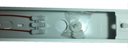 Corp neon cu reflector metalic neechipat pentru tub LED T8 G13 1x120cm 230V IP21 alimentare la un capat [2]