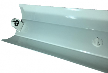 Corp neon cu reflector metalic neechipat pentru tub LED T8 G13 1x120cm 230V IP21 alimentare la un capat [3]