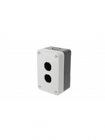 Cutie comanda caseta goala cu 2 gauri pentru 2 butoane 22mm IP65 [1]