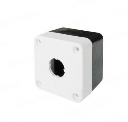 Alte aparataje - Cutie comanda caseta goala pentru 1 buton cu gaura 22mm IP65
