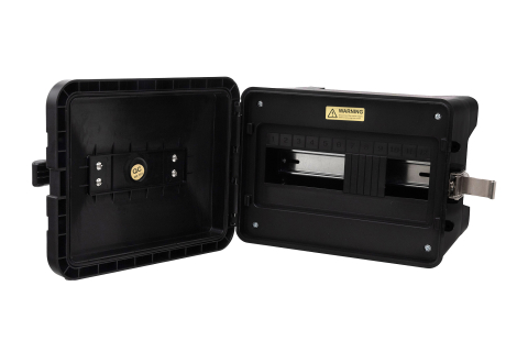 Cutie mobila neechipata 12 module din ABS pentru distributie si organizare santier IP65 [8]