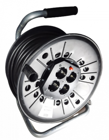 Derulator cu cablu 3x2.5mm2 si siguranţǎ – 40m [1]