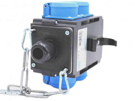 Distribuitor de energie suspendat cu 4 prize monofazice schuko 16A IP44 fara conexiune la aer comprimat [1]