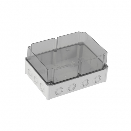 Doze din plastic - Doza ABS distributie cutie jonctiune 290x210x140 mm transparenta IP67